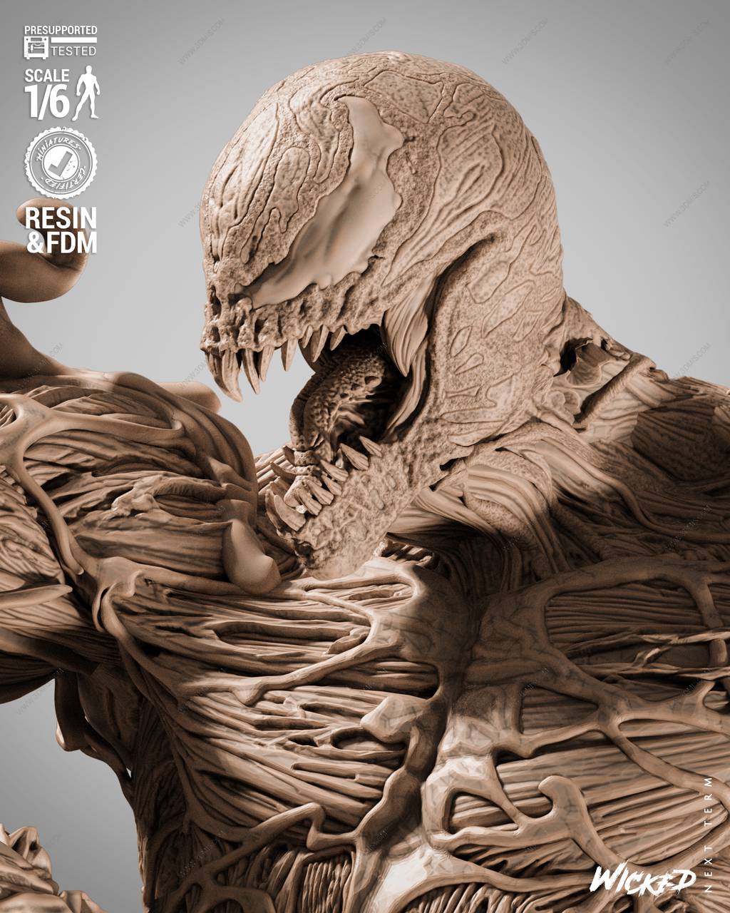 P站图纸印象馆 3DWicked 漫威 屠杀 3DWicked 漫威 屠杀