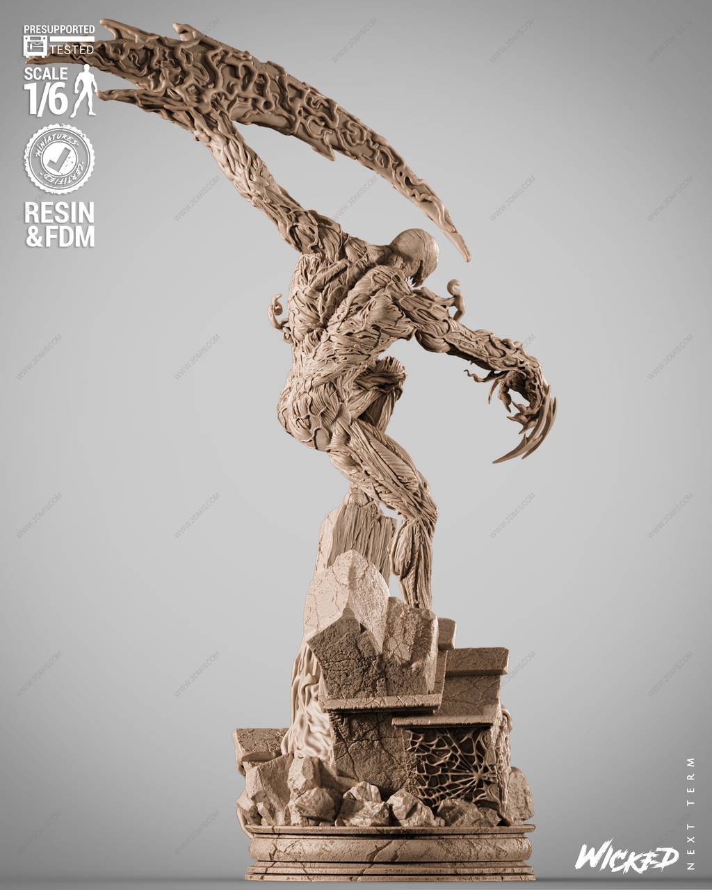 P站图纸印象馆 3DWicked 漫威 屠杀 3DWicked 漫威 屠杀