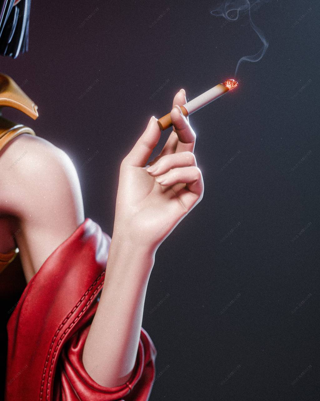 P站图纸印象馆 CA3D 星际牛仔 菲·瓦伦坦 CA3D 星际牛仔 菲·瓦伦坦