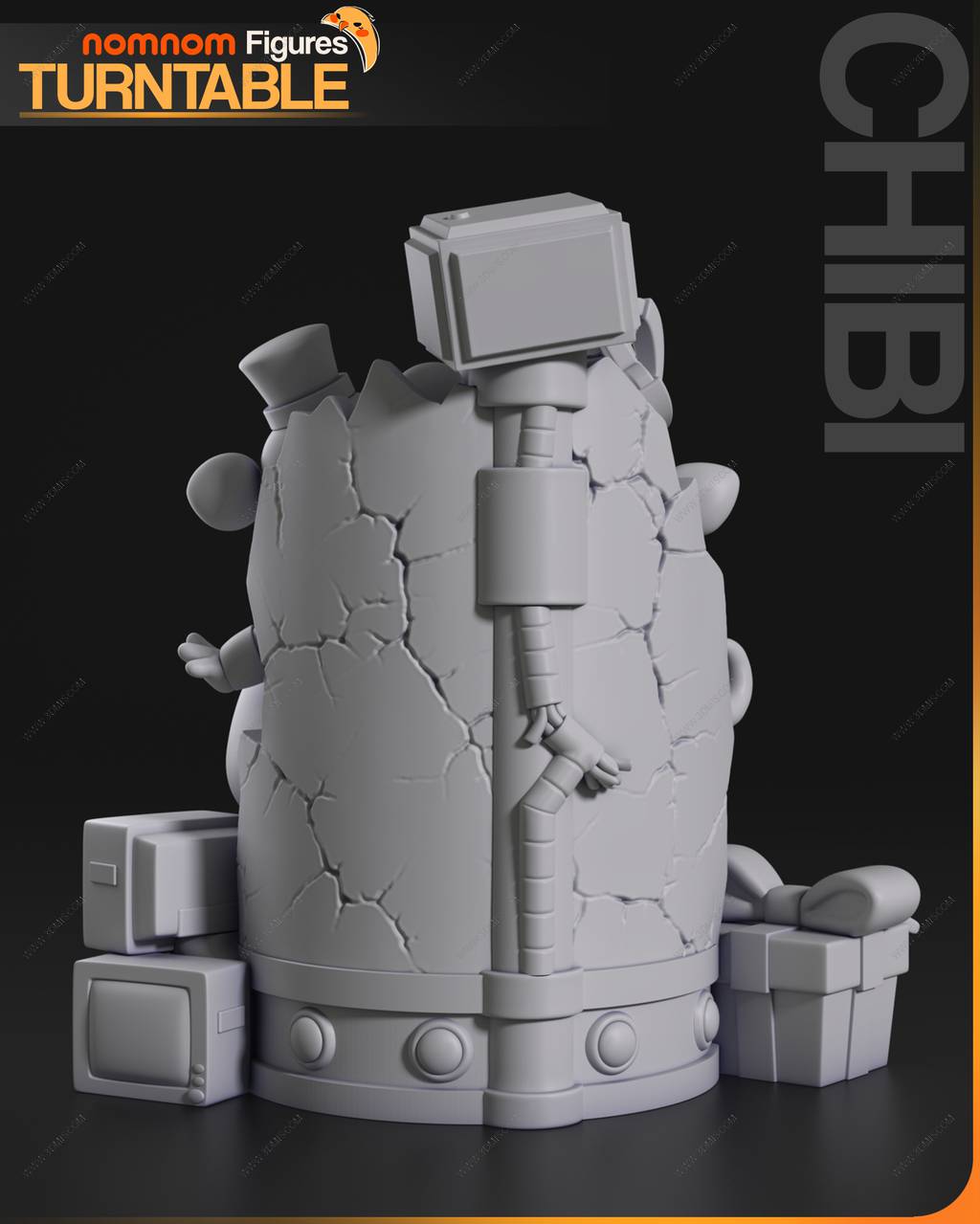 P站图纸印象馆 NomNom 玩具熊的五夜后宫 NomNom 玩具熊的五夜后宫