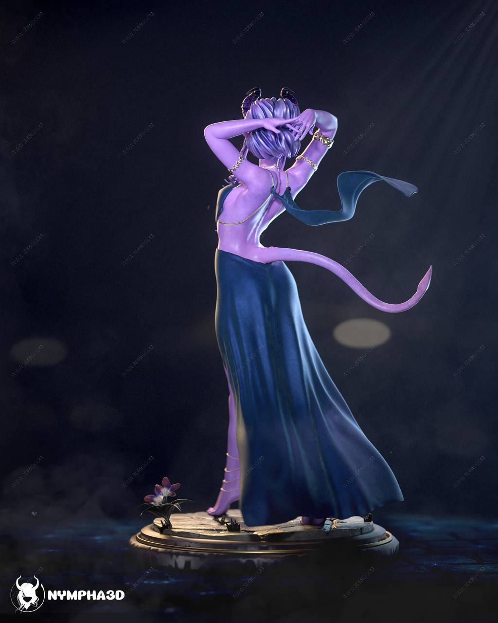 P站图纸印象馆 NYMPHA 3D 龙与地下城 提夫林 NYMPHA 3D 龙与地下城 提夫林