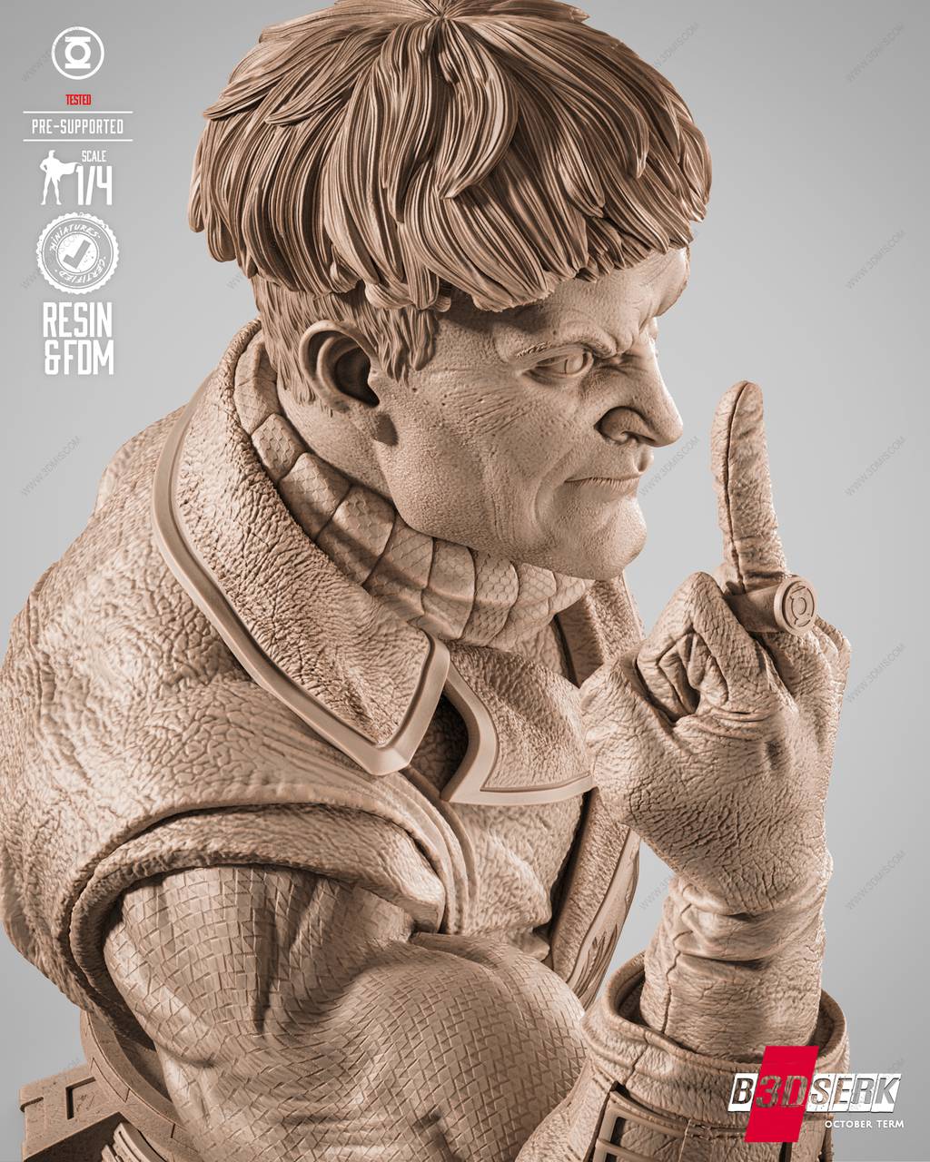 P站图纸印象馆 B3DSERK DC漫画 盖·加德纳 B3DSERK DC漫画 盖·加德纳