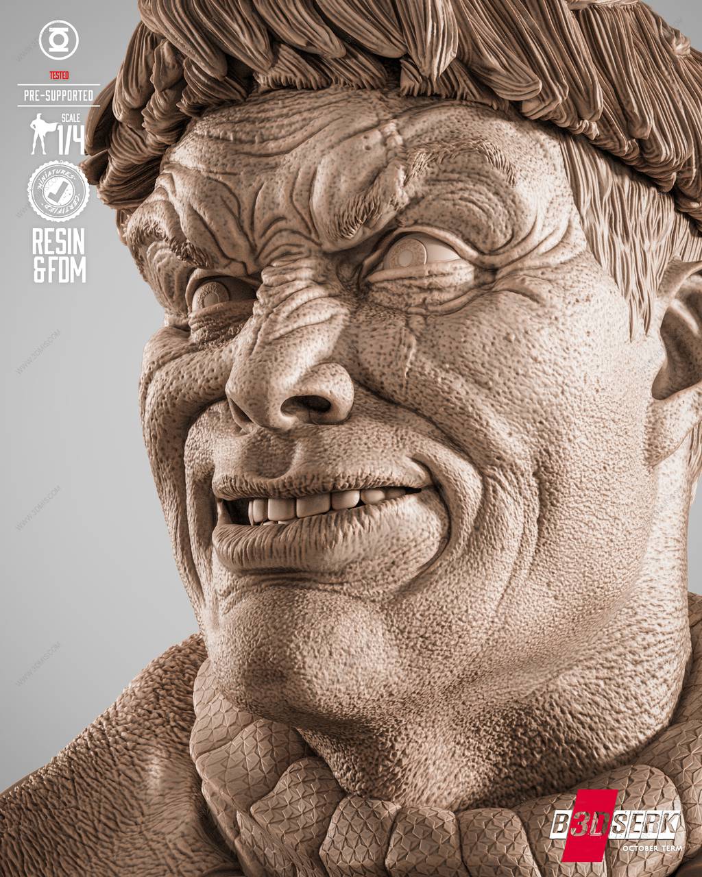 P站图纸印象馆 B3DSERK DC漫画 盖·加德纳 B3DSERK DC漫画 盖·加德纳