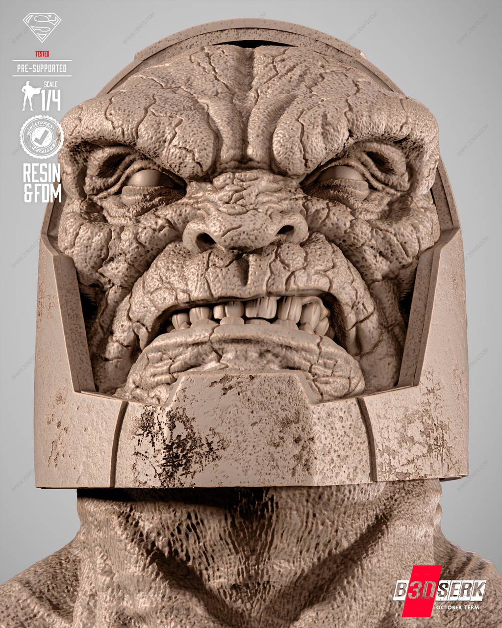 P站图纸印象馆 B3DSERK DC漫画 达克赛德 B3DSERK DC漫画 达克赛德