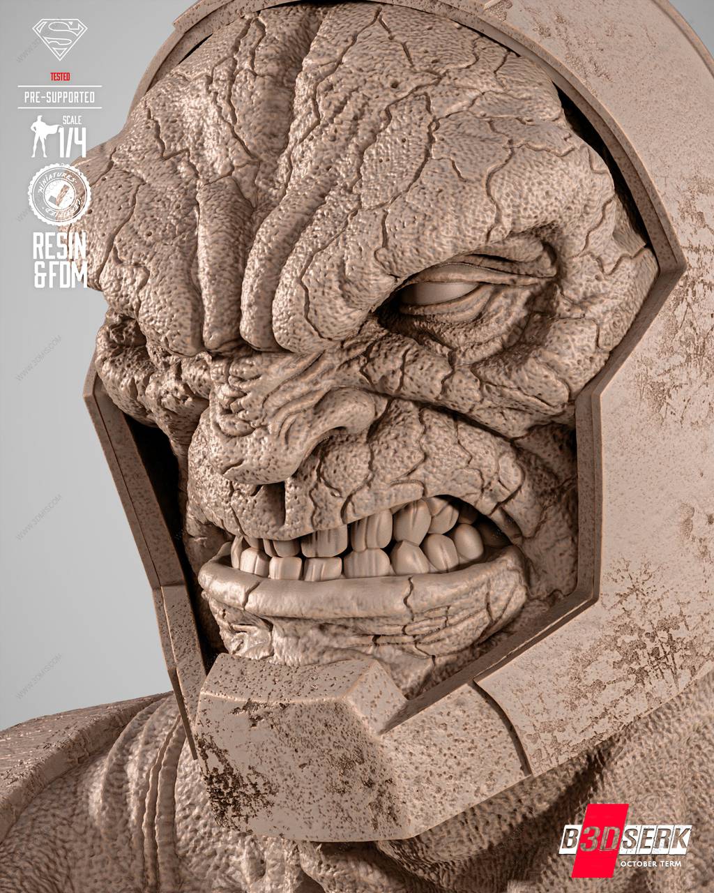 P站图纸印象馆 B3DSERK DC漫画 达克赛德 B3DSERK DC漫画 达克赛德