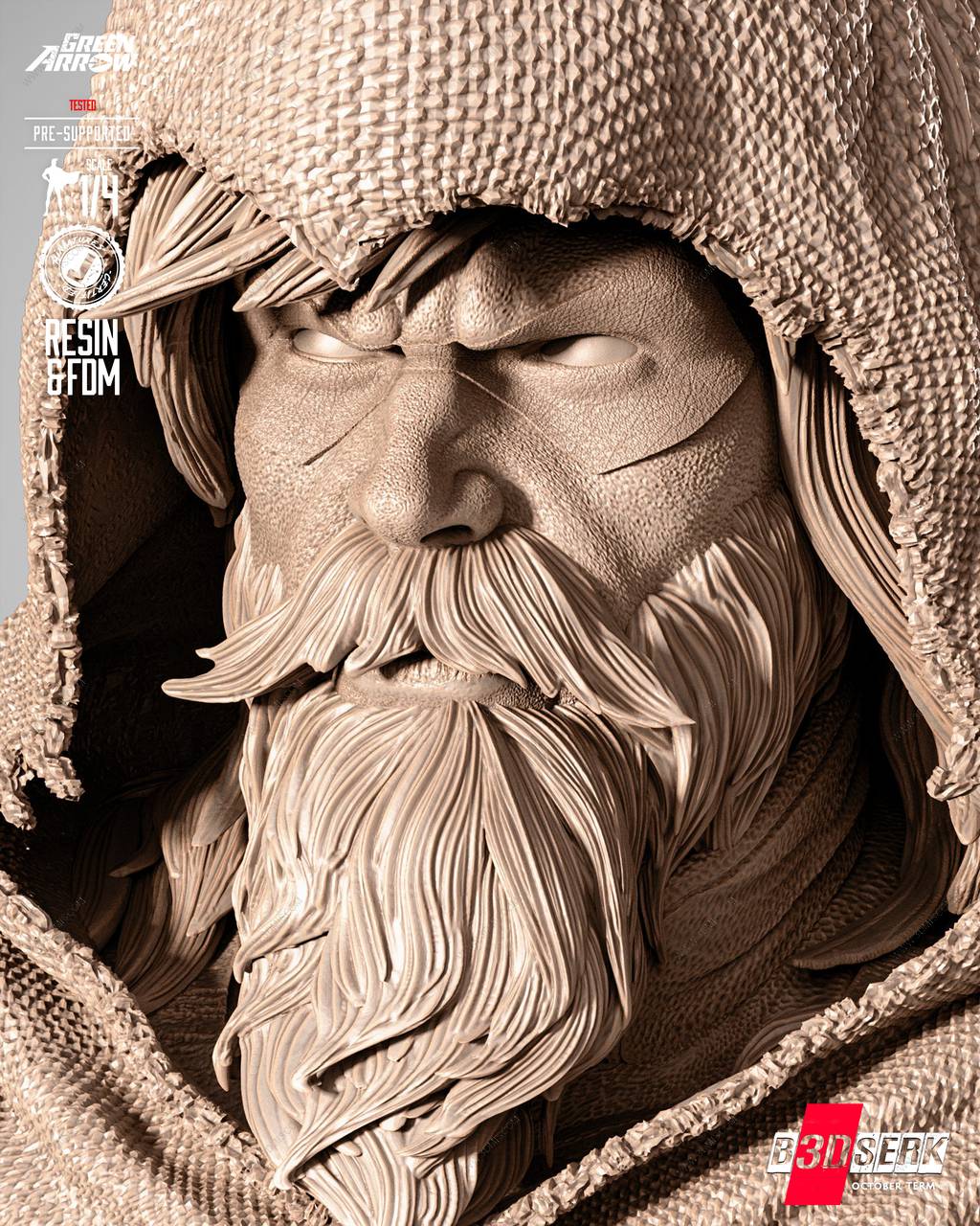 P站图纸印象馆 B3DSERK DC漫画 奥利弗·奎恩 B3DSERK DC漫画 奥利弗·奎恩