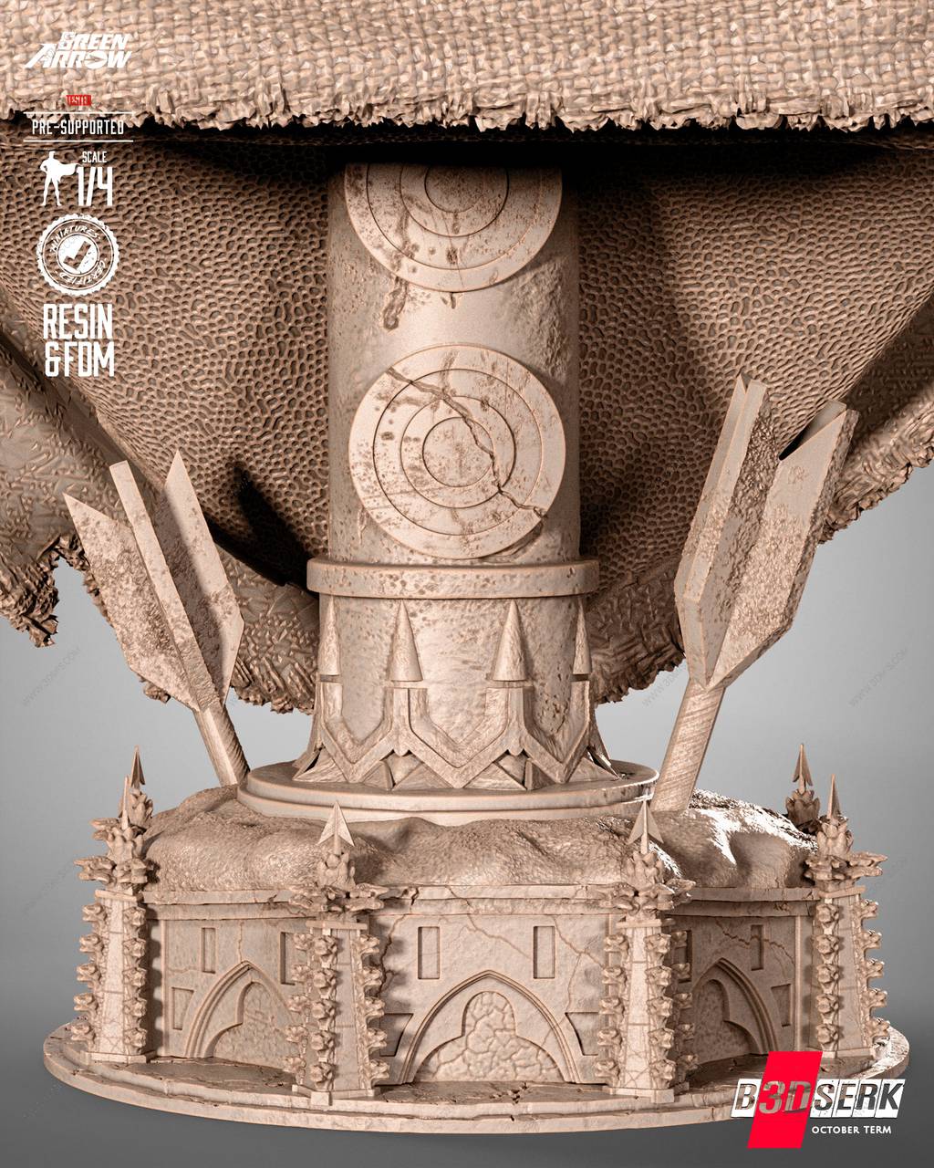 P站图纸印象馆 B3DSERK DC漫画 奥利弗·奎恩 B3DSERK DC漫画 奥利弗·奎恩