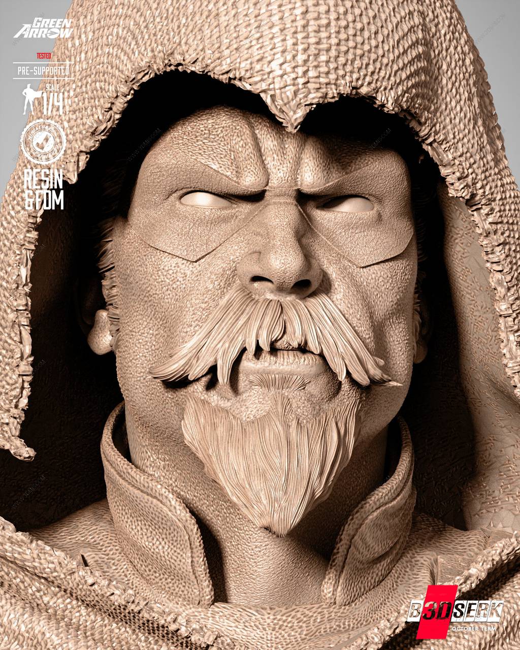 P站图纸印象馆 B3DSERK DC漫画 奥利弗·奎恩 B3DSERK DC漫画 奥利弗·奎恩