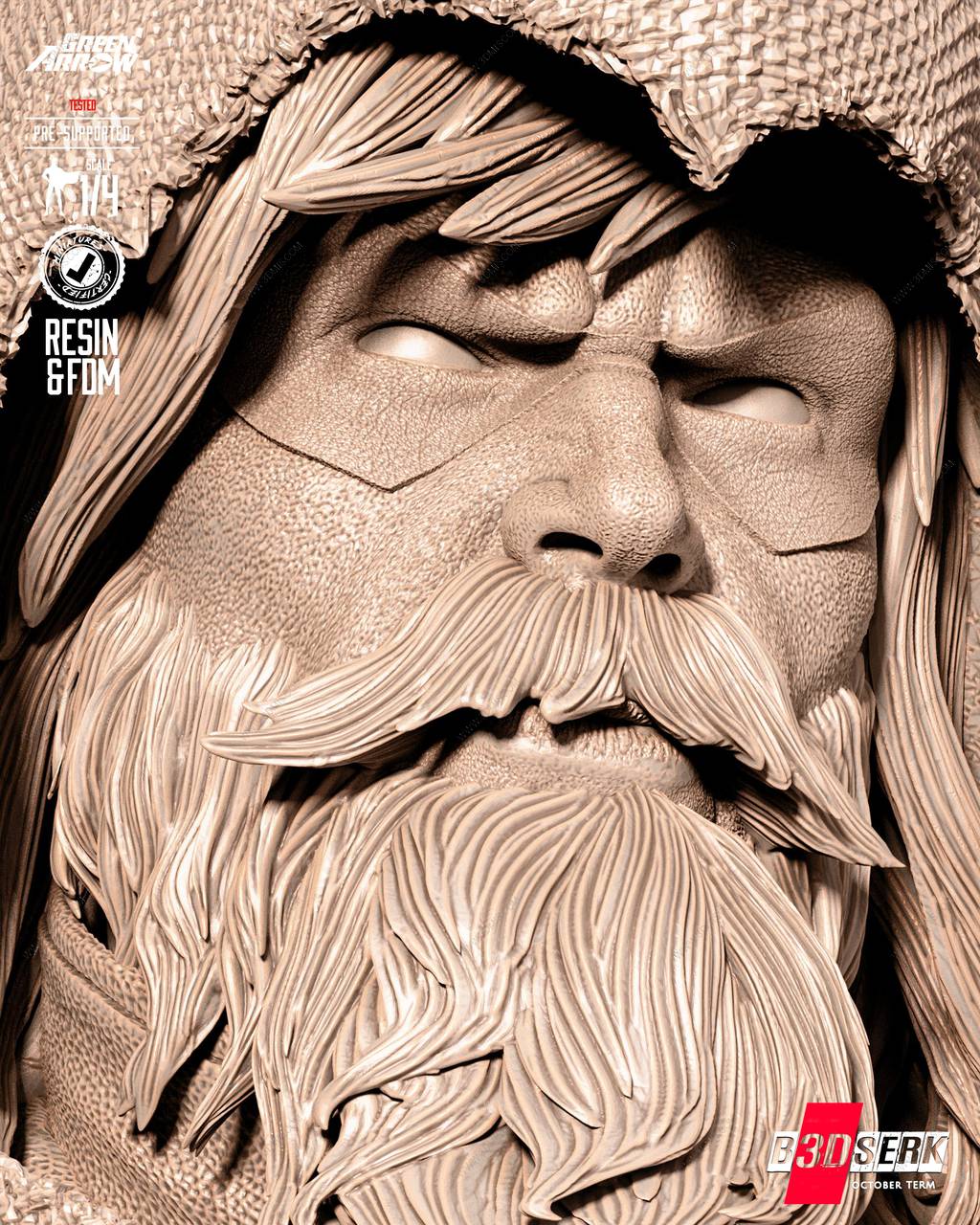 P站图纸印象馆 B3DSERK DC漫画 奥利弗·奎恩 B3DSERK DC漫画 奥利弗·奎恩