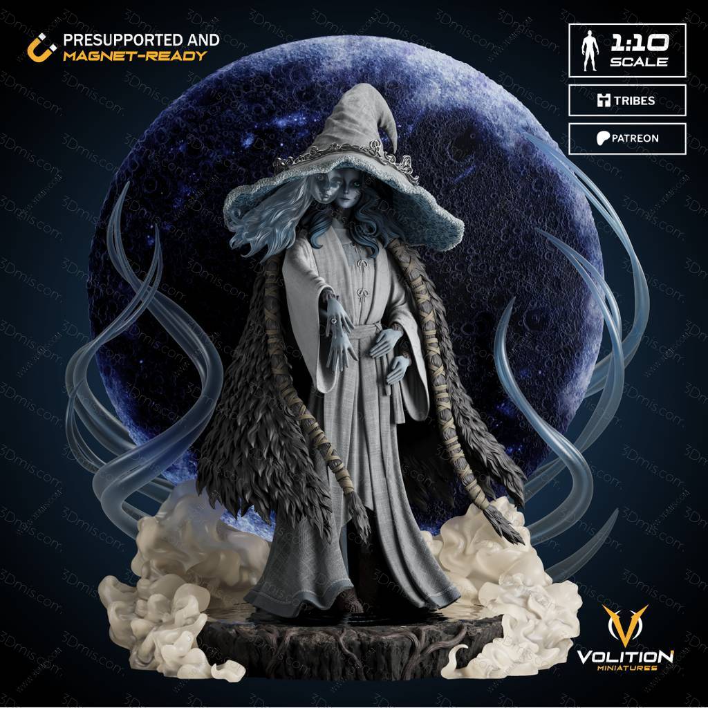 P站图纸印象馆 艾尔登法环 菈妮 艾尔登法环 菈妮