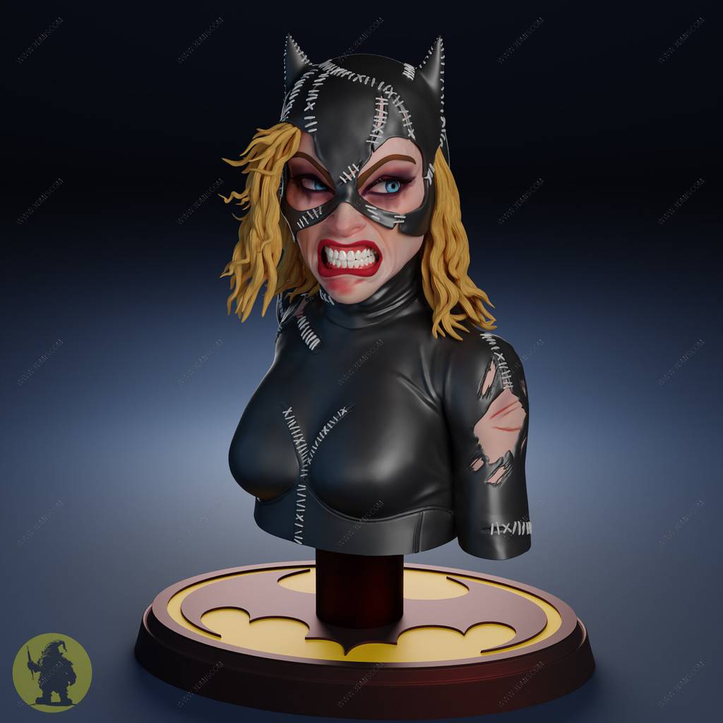 P站图纸印象馆 DC漫画 猫女 DC漫画 猫女