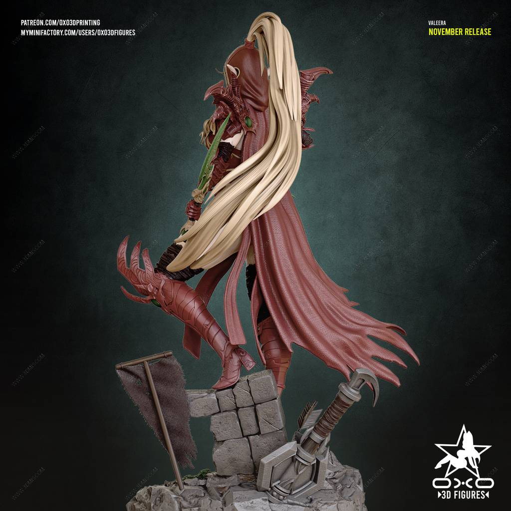 P站图纸印象馆 OXO3D 魔兽世界 瓦莉拉·萨古纳尔 OXO3D 魔兽世界 瓦莉拉·萨古纳尔