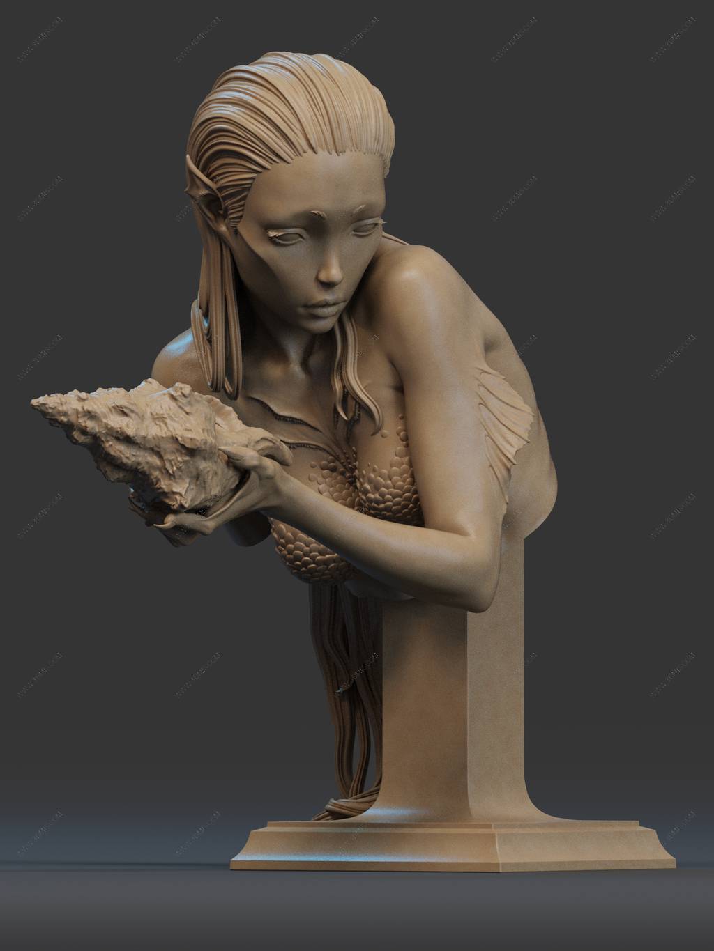 P站图纸印象馆 CA3D 2025年12月半身像合集 CA3D 2025年12月半身像合集