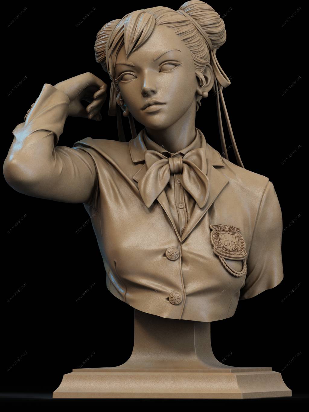 P站图纸印象馆 CA3D 2025年12月半身像合集 CA3D 2025年12月半身像合集