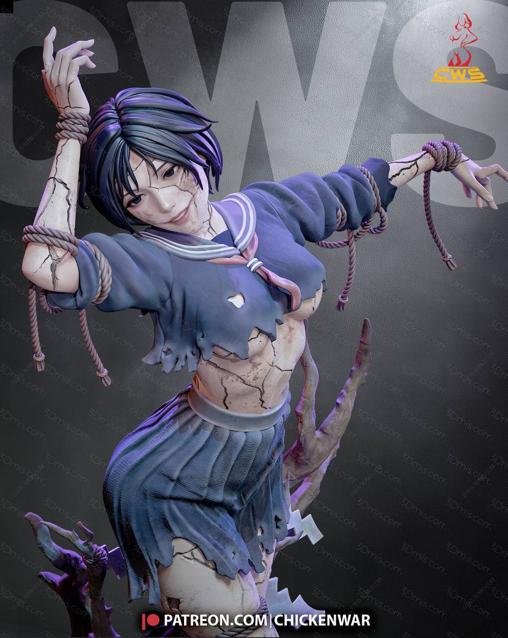 P站图纸印象馆 CW Studio 寂静岭 深水雏子 CW Studio 寂静岭 深水雏子