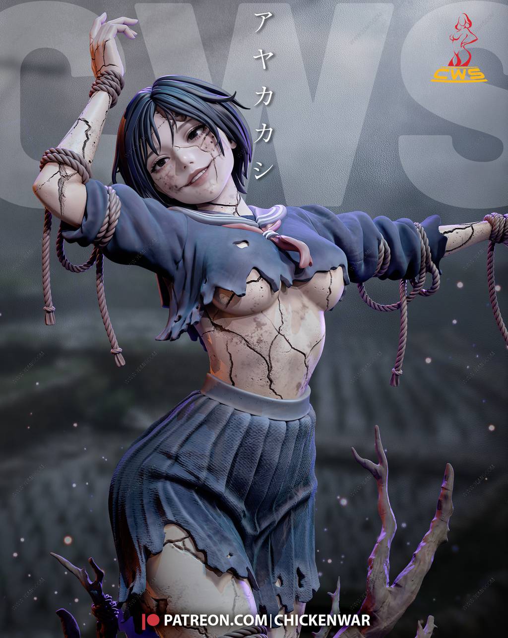 P站图纸印象馆 CW Studio 寂静岭 深水雏子 CW Studio 寂静岭 深水雏子