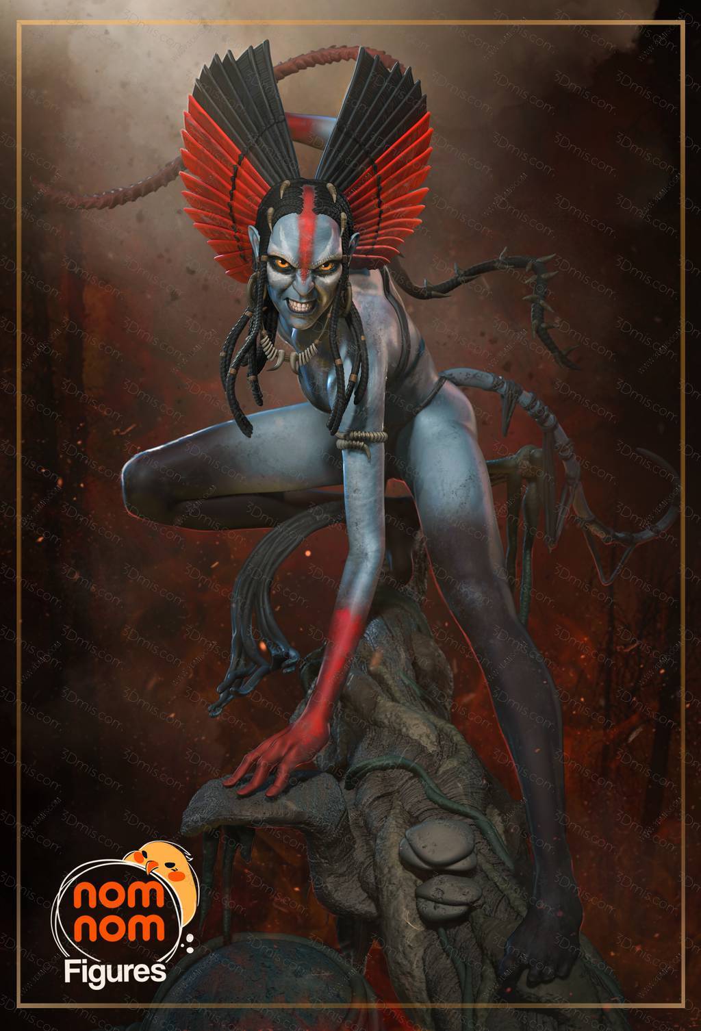 P站图纸印象馆 NomNom 阿凡达 火与烬 女巫Varang NomNom 阿凡达 火与烬 女巫Varang