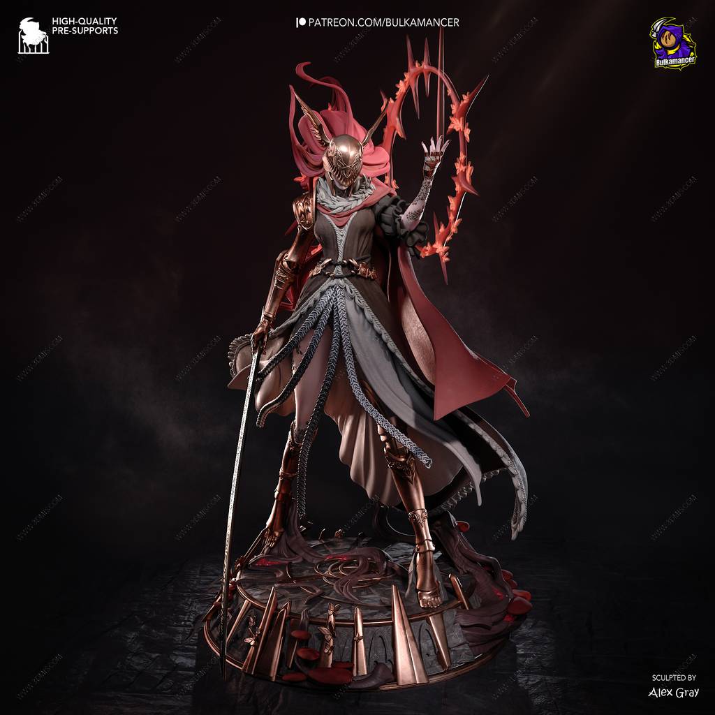 P站图纸印象馆 Bulkamancer 艾尔登法环 玛莲妮亚 Bulkamancer 艾尔登法环 玛莲妮亚