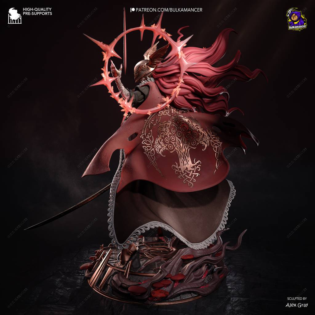 P站图纸印象馆 Bulkamancer 艾尔登法环 玛莲妮亚 Bulkamancer 艾尔登法环 玛莲妮亚