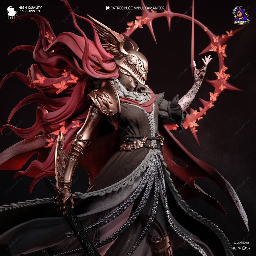 P站图纸印象馆 Bulkamancer 艾尔登法环 玛莲妮亚 Bulkamancer 艾尔登法环 玛莲妮亚