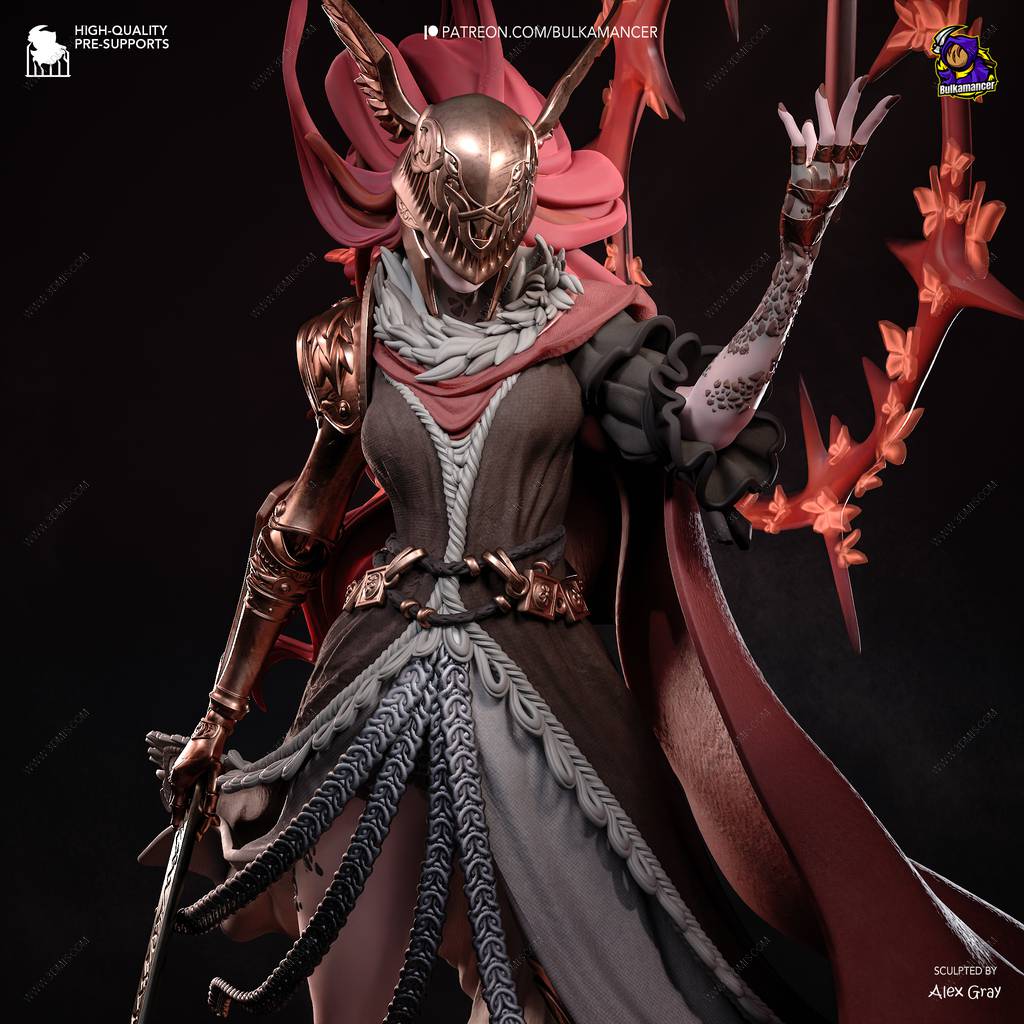 P站图纸印象馆 Bulkamancer 艾尔登法环 玛莲妮亚 Bulkamancer 艾尔登法环 玛莲妮亚