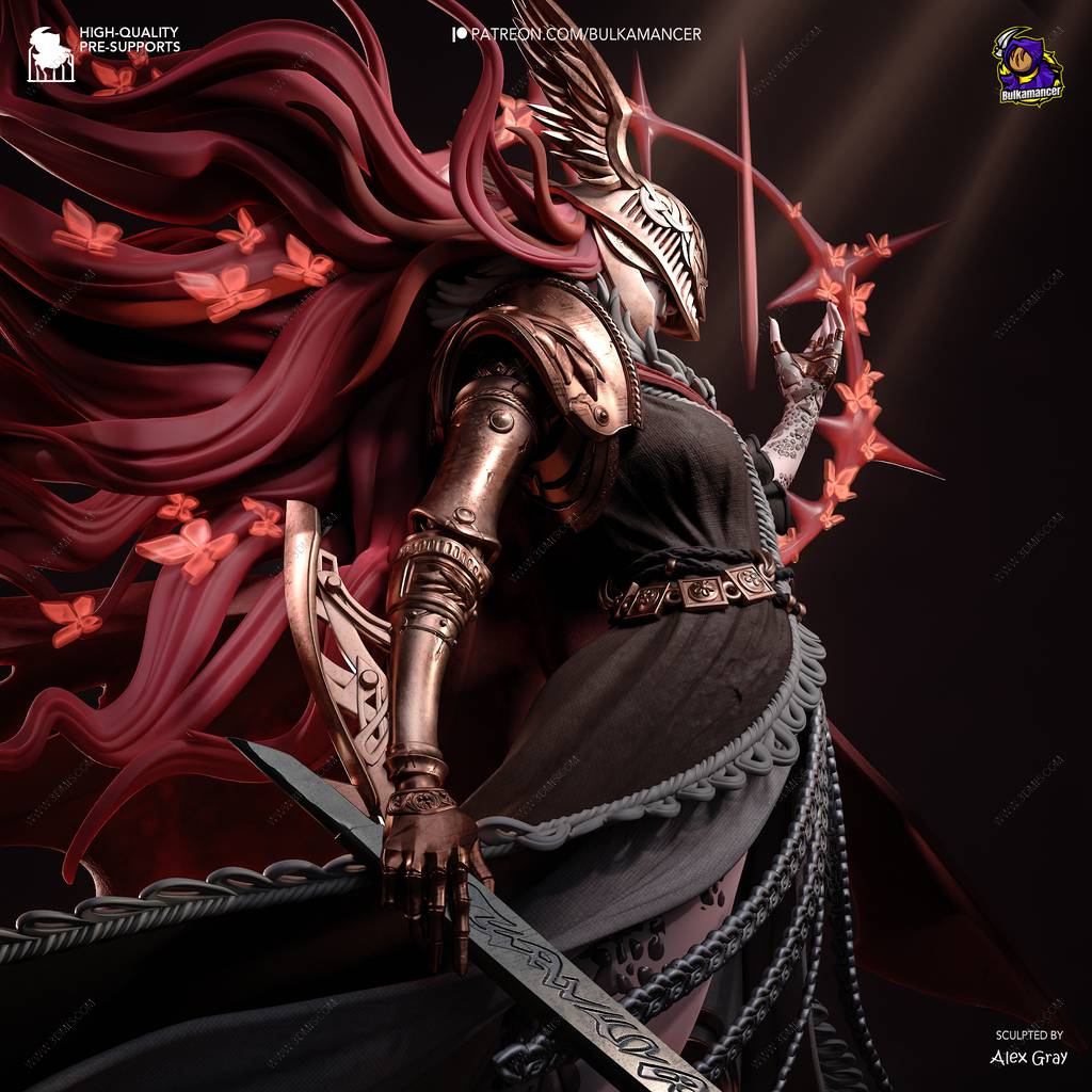 P站图纸印象馆 Bulkamancer 艾尔登法环 玛莲妮亚 Bulkamancer 艾尔登法环 玛莲妮亚