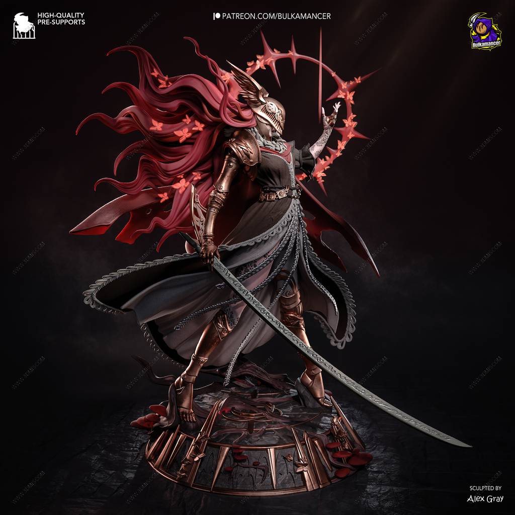P站图纸印象馆 Bulkamancer 艾尔登法环 玛莲妮亚 Bulkamancer 艾尔登法环 玛莲妮亚