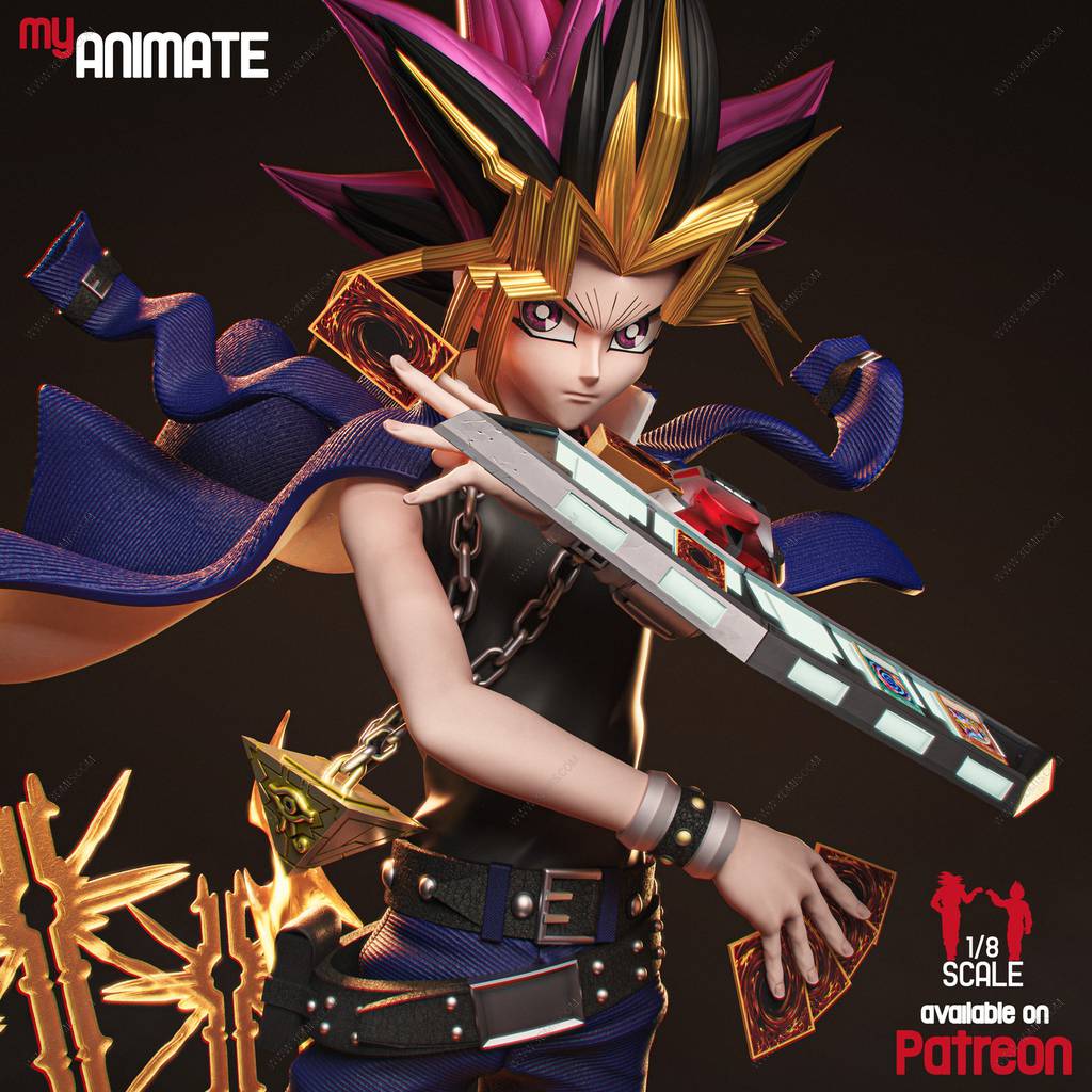 P站图纸印象馆 游戏王 武藤游戏 游戏王 武藤游戏