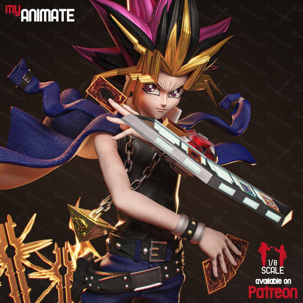 P站图纸印象馆 游戏王 武藤游戏 游戏王 武藤游戏