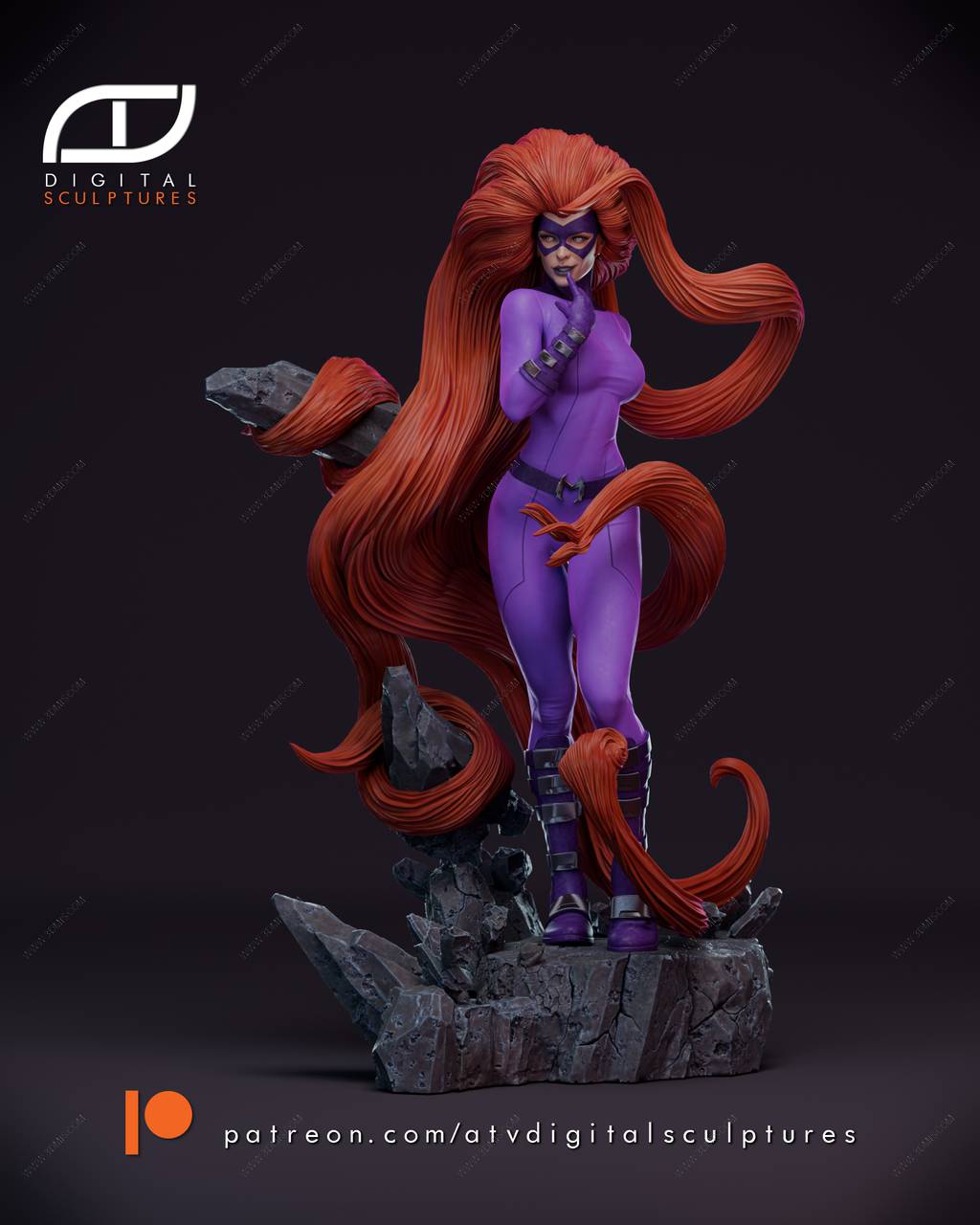 P站图纸印象馆 ATV 漫威 黑蝠王和美杜莎 ATV 漫威 黑蝠王和美杜莎