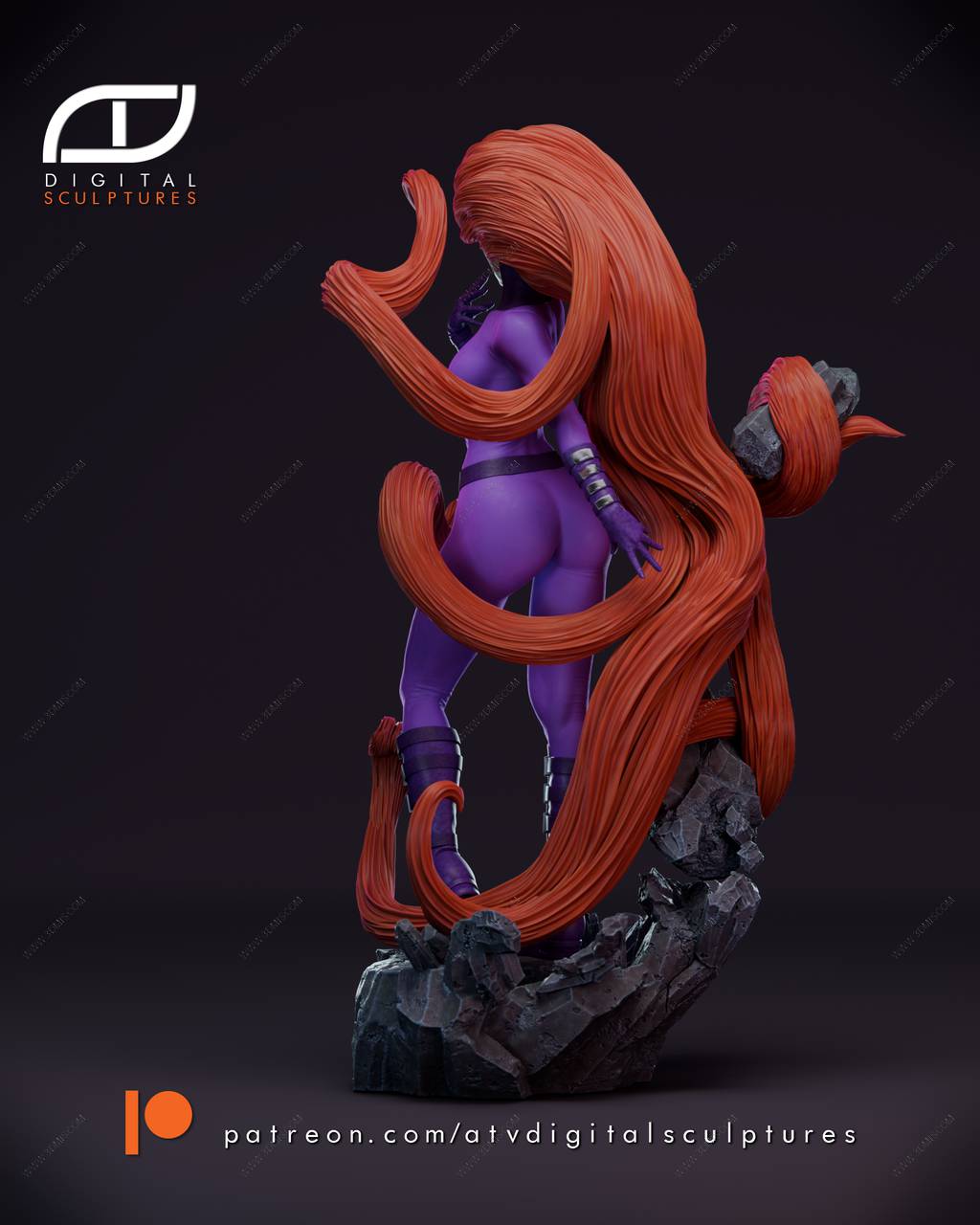 P站图纸印象馆 ATV 漫威 黑蝠王和美杜莎 ATV 漫威 黑蝠王和美杜莎