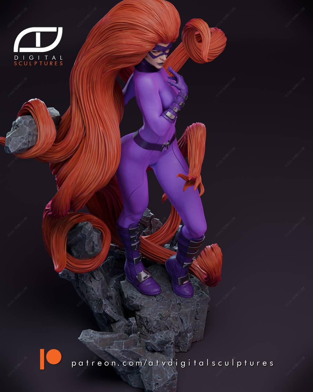 P站图纸印象馆 ATV 漫威 黑蝠王和美杜莎 ATV 漫威 黑蝠王和美杜莎