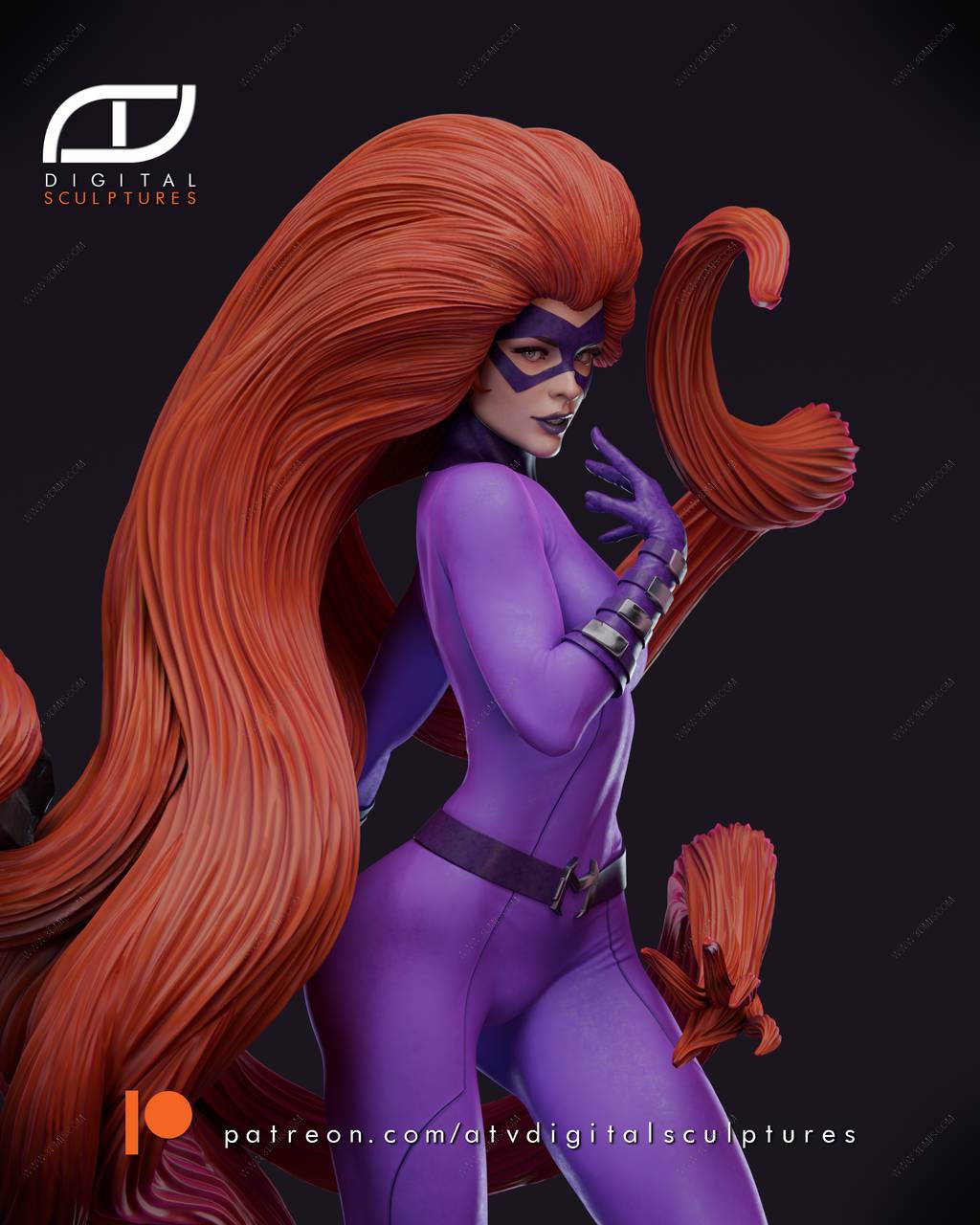 P站图纸印象馆 ATV 漫威 黑蝠王和美杜莎 ATV 漫威 黑蝠王和美杜莎