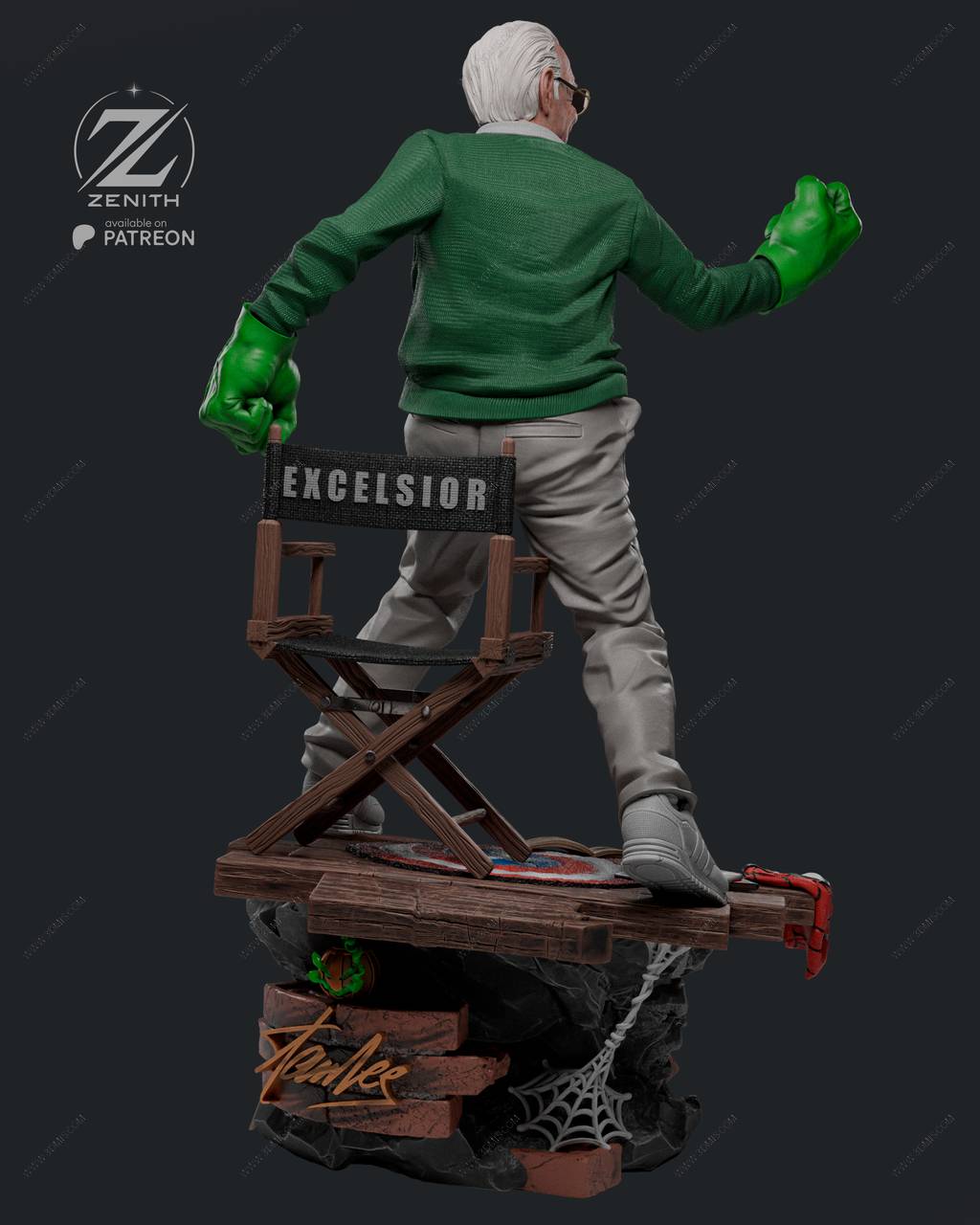 P站图纸印象馆 ZEZ STUDIOS 漫威 斯坦·李 ZEZ STUDIOS 漫威 斯坦·李