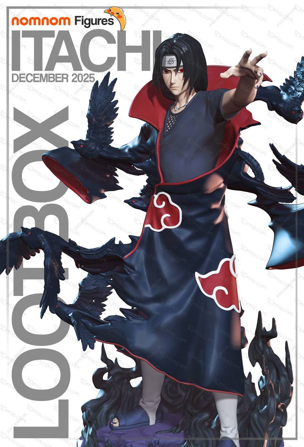 P站图纸印象馆 NomNom 火影忍者 宇智波鼬 NomNom 火影忍者 宇智波鼬