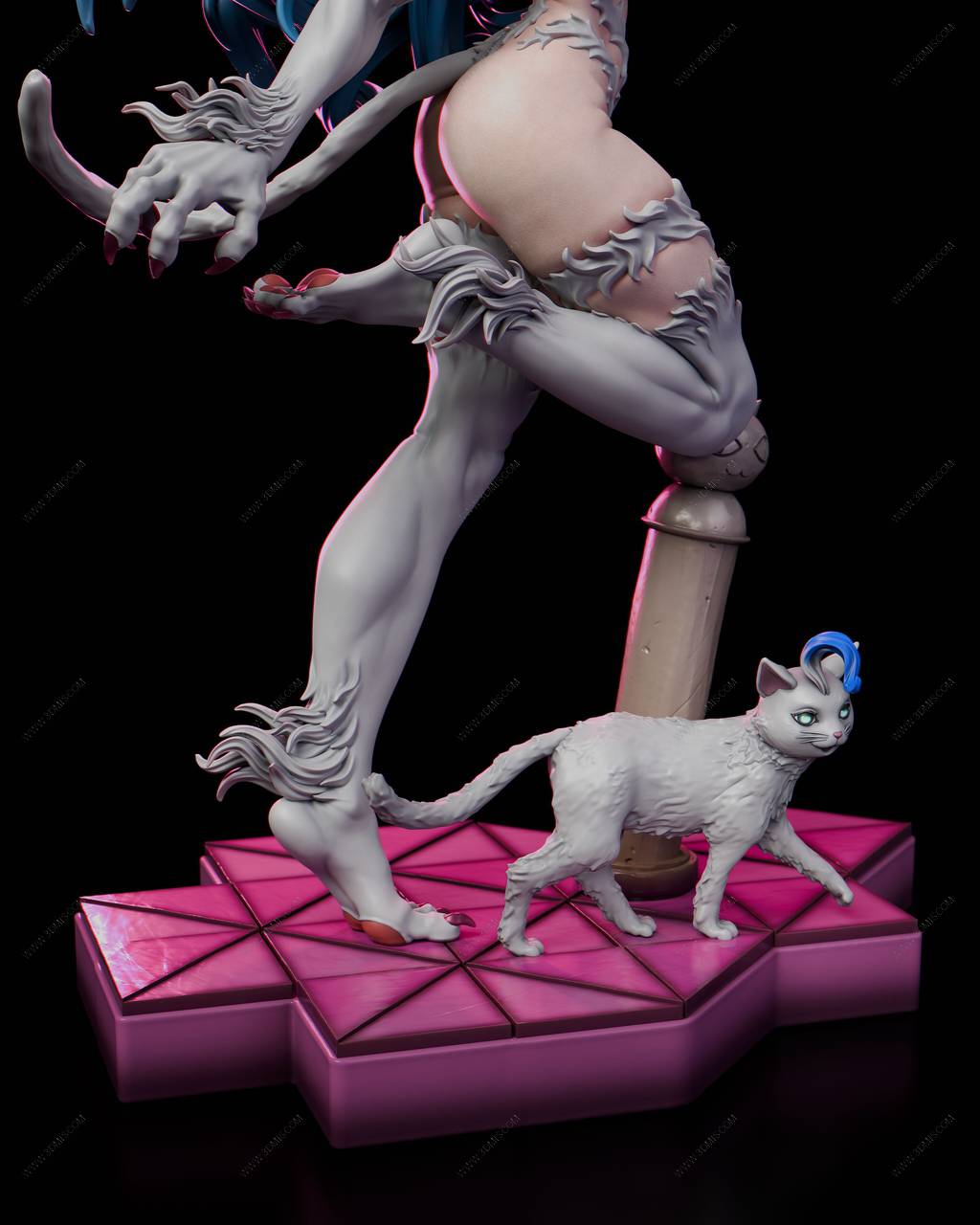 P站图纸印象馆 ABE3D 恶魔战士 菲莉西亚 ABE3D 恶魔战士 菲莉西亚