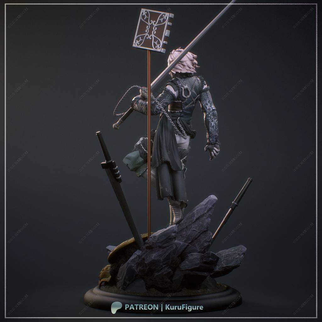 P站图纸印象馆 Kuru Figure 机械纪元 尼尔的哥哥 Kuru Figure 机械纪元 尼尔的哥哥