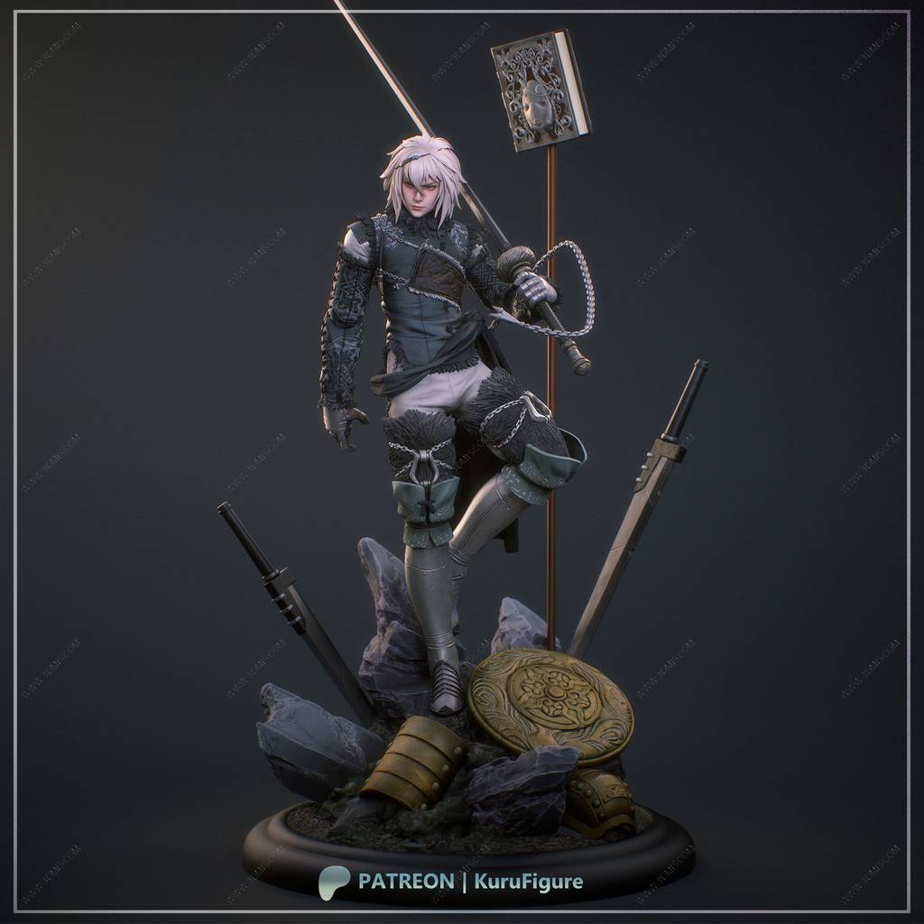 P站图纸印象馆 Kuru Figure 机械纪元 尼尔的哥哥 Kuru Figure 机械纪元 尼尔的哥哥