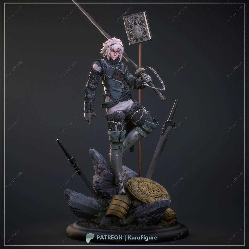 P站图纸印象馆 Kuru Figure 机械纪元 尼尔的哥哥 Kuru Figure 机械纪元 尼尔的哥哥