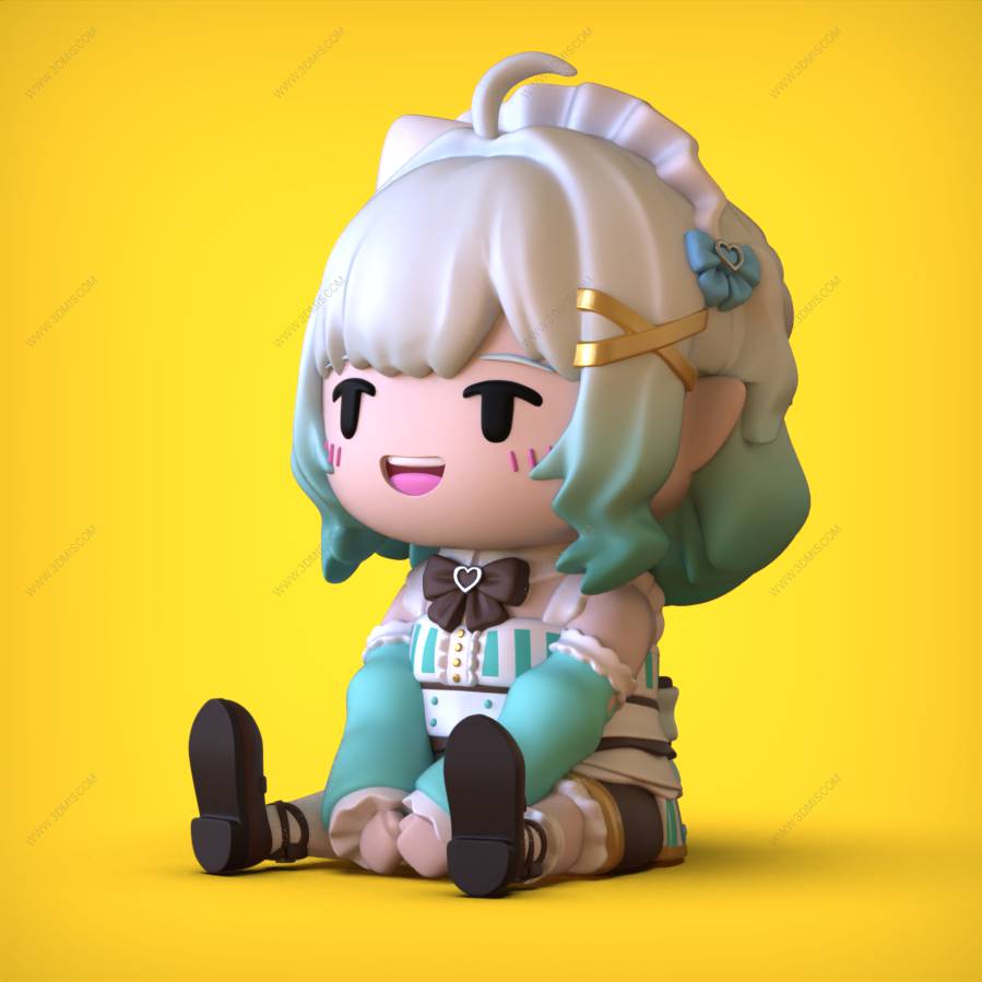 P站图纸印象馆 虚拟偶像 明前奶绿 虚拟偶像 明前奶绿