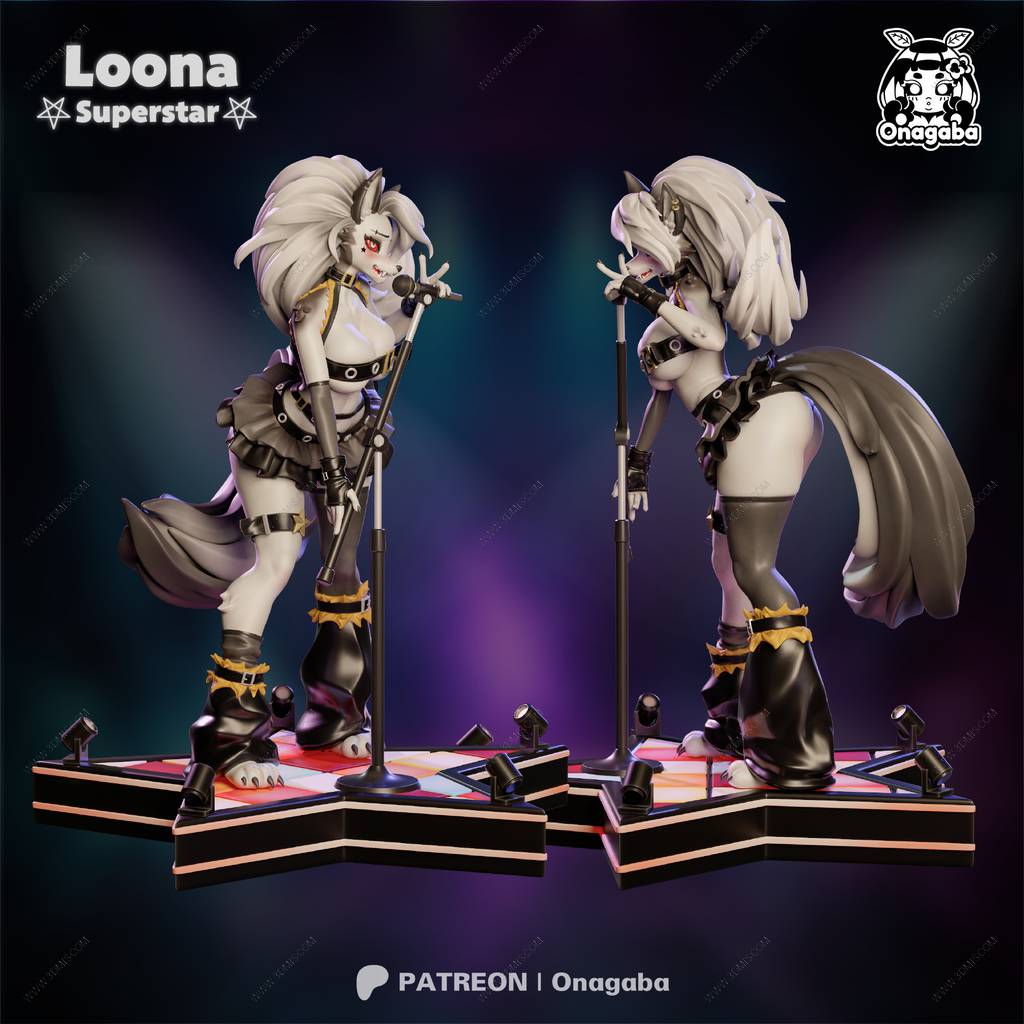 P站图纸印象馆 极恶老大 露娜 极恶老大 露娜