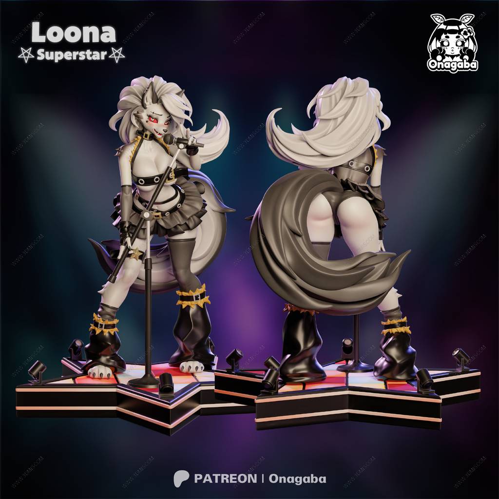 P站图纸印象馆 极恶老大 露娜 极恶老大 露娜