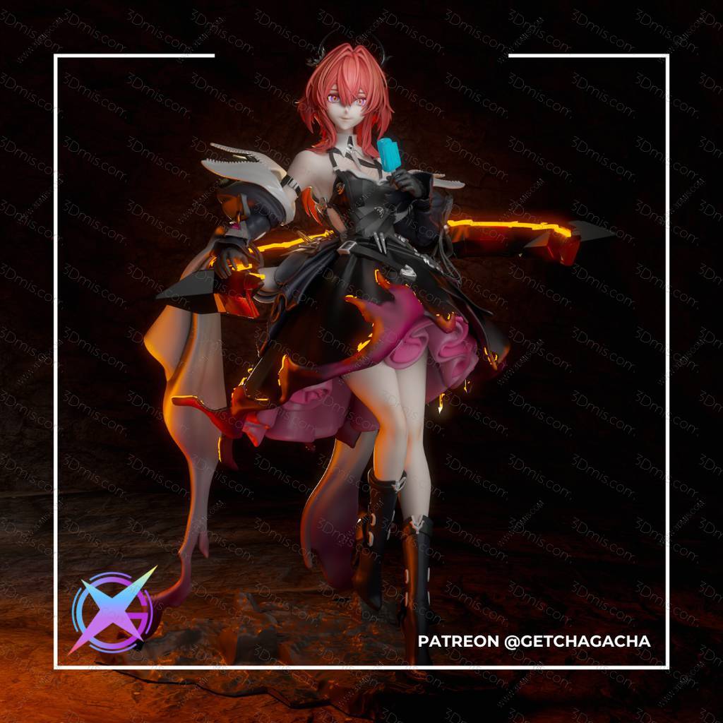 P站图纸印象馆 明日方舟 莱万汀 明日方舟 莱万汀