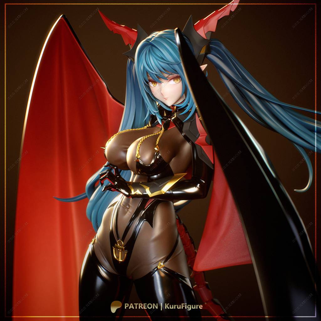 P站图纸印象馆 Kuru Figure 碧蓝航线 瑞吉娜 Kuru Figure 碧蓝航线 瑞吉娜