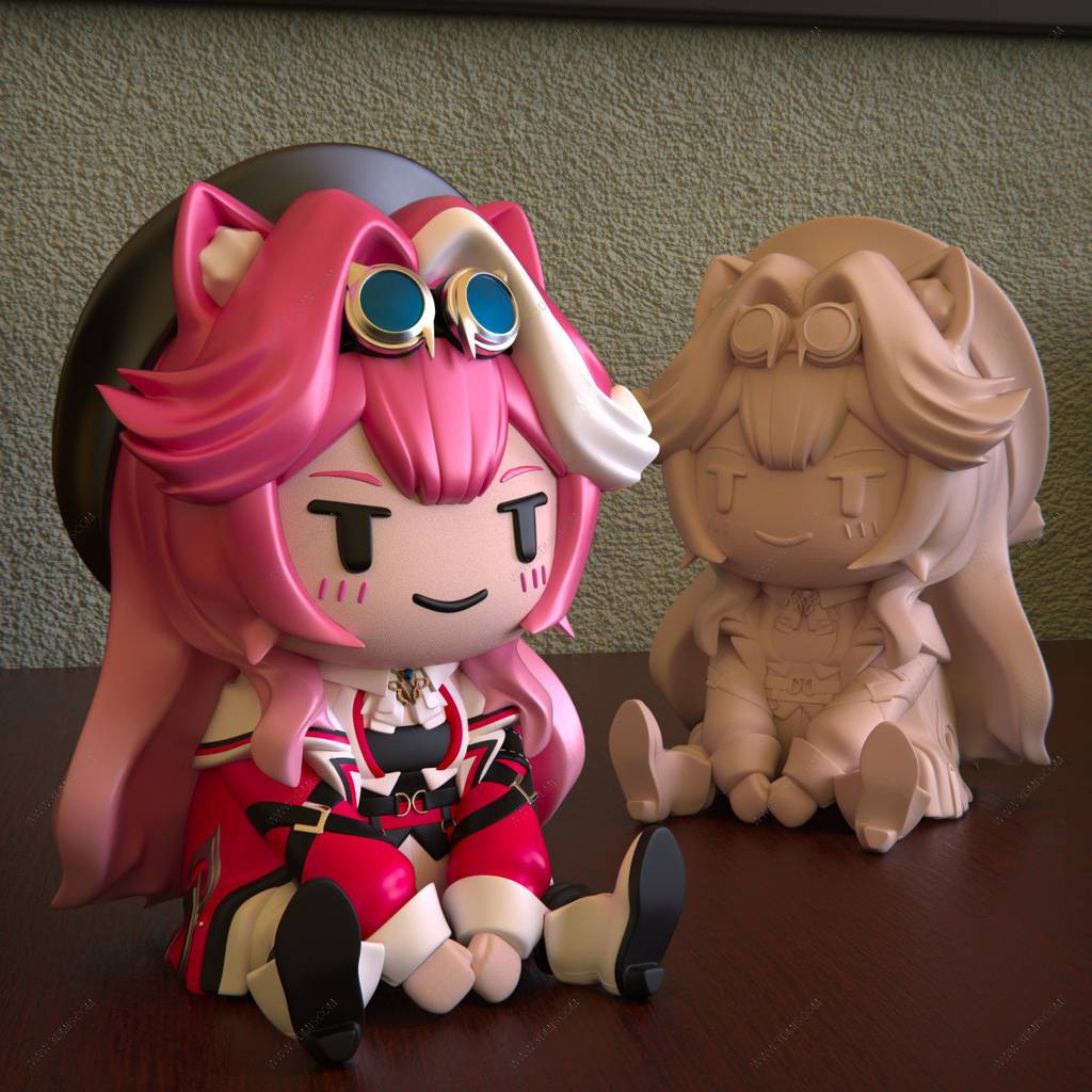 P站图纸印象馆 虚拟偶像 猫又小粥 虚拟偶像 猫又小粥