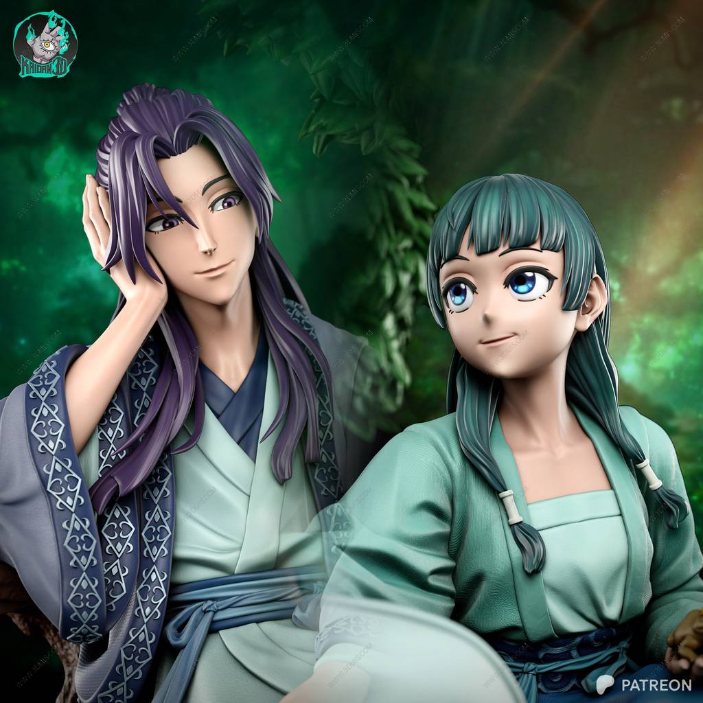 P站图纸印象馆 Kaidan 药屋少女的呢喃 喵喵和壬氏 Kaidan 药屋少女的呢喃 喵喵和壬氏