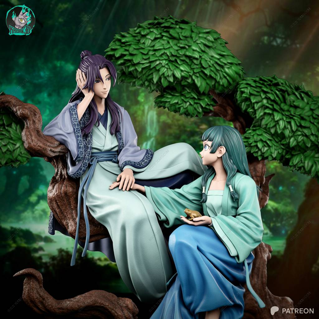 P站图纸印象馆 Kaidan 药屋少女的呢喃 喵喵和壬氏 Kaidan 药屋少女的呢喃 喵喵和壬氏