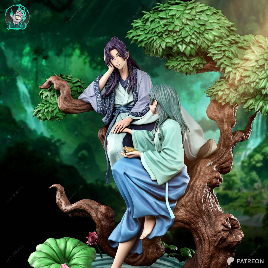 P站图纸印象馆 Kaidan 药屋少女的呢喃 喵喵和壬氏 Kaidan 药屋少女的呢喃 喵喵和壬氏