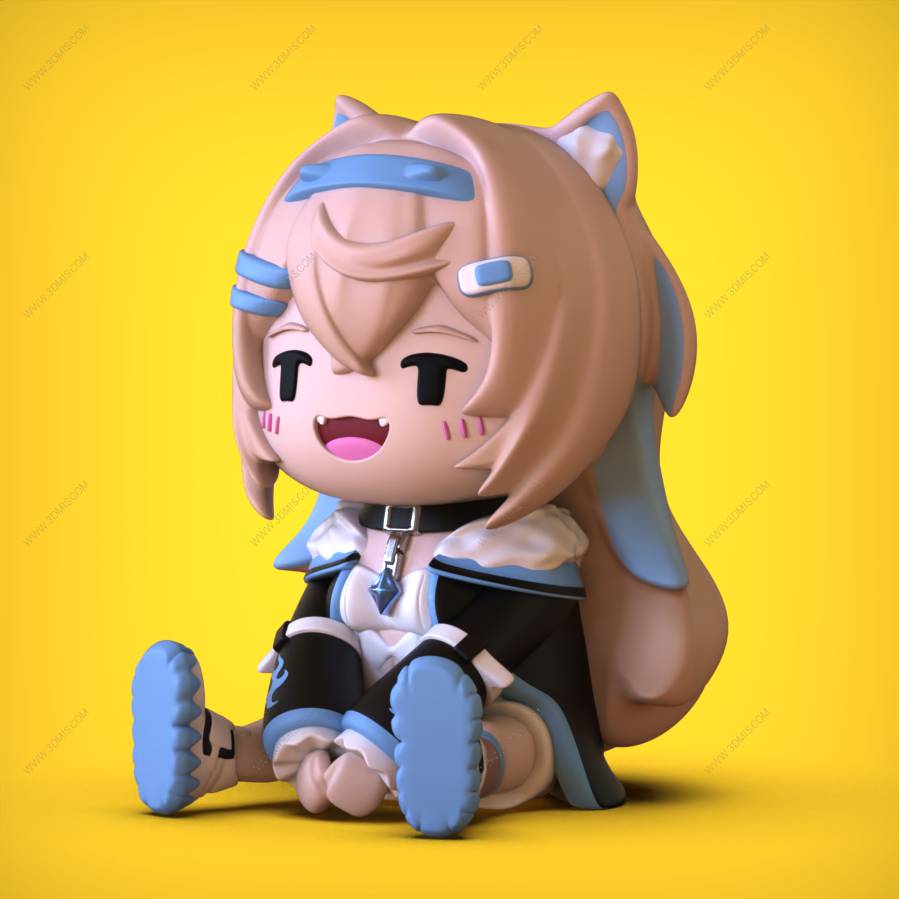 P站图纸印象馆 虚拟偶像 Fuwawa 虚拟偶像 Fuwawa