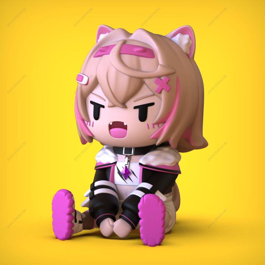 P站图纸印象馆 虚拟偶像 白桃 虚拟偶像 白桃